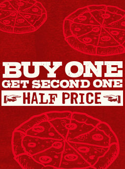 Buy 2, get 2nd half price - Rocce Woodstone Pizza - Chesham